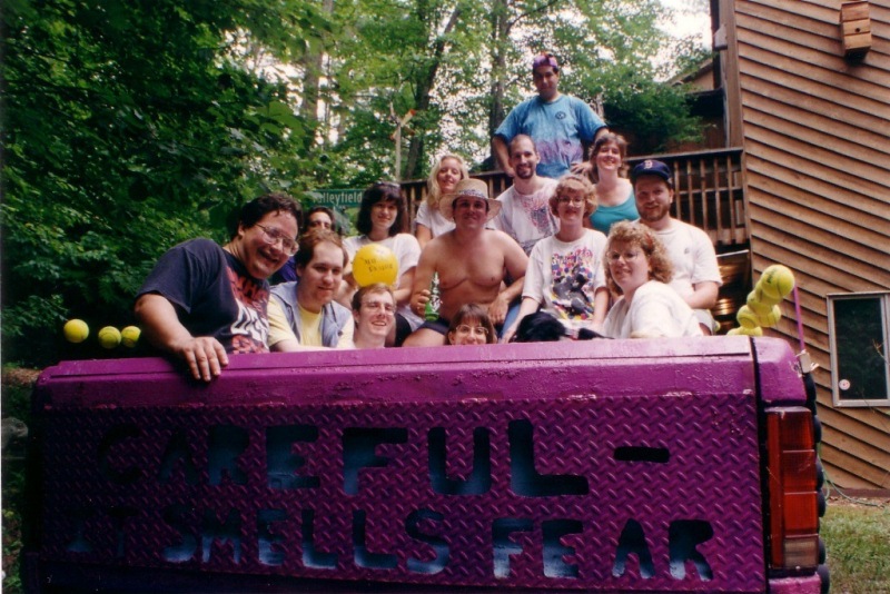 tennis balls and drums